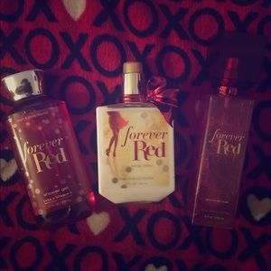Bath and Bodyworks Forever Red